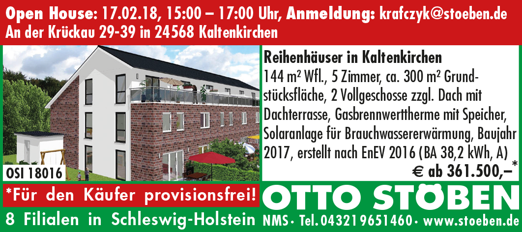 Anzeige OPEN HOUSE KAKI 17.2.2018 OSI 18016