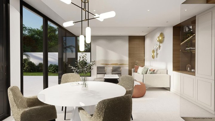 Fantastische Villen mit 4 Schlafzimmern, 3 Bädern, Gäste-WC, Garage und privatem Infinity-Pool