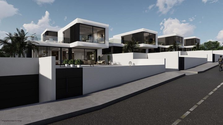 Fantastische Villen mit 4 Schlafzimmern, 3 Bädern, Gäste-WC, Garage und privatem Infinity-Pool