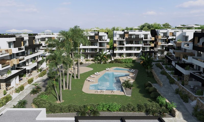 Penthouse-Wohnungen mit 2 Schlafzimmern, 2 Bädern und Dachterrasse  in abgeschlossener Anlage mit Gemeinschaftspool, Fitnessraum, Sauna und Jacuzzi