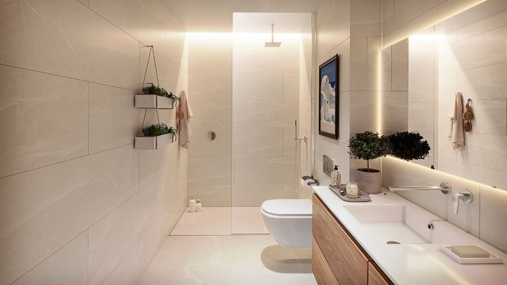 Reihenhäuser mit 3 Schlafzimmern, 2 Bädern, Gäste-WC und Gemeinschaftspool in wunderschöner Umgebung