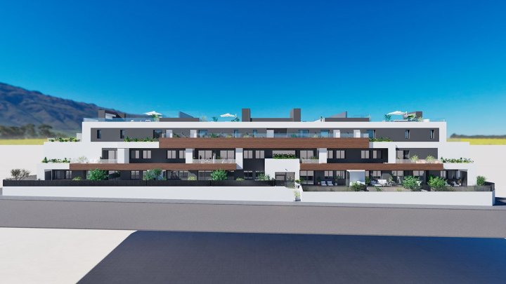 Moderne Appartements mit 3 Schlafzimmern, 2 Bädern, Einbauküchen mit Elektrogeräten und Gemeinschaftspool