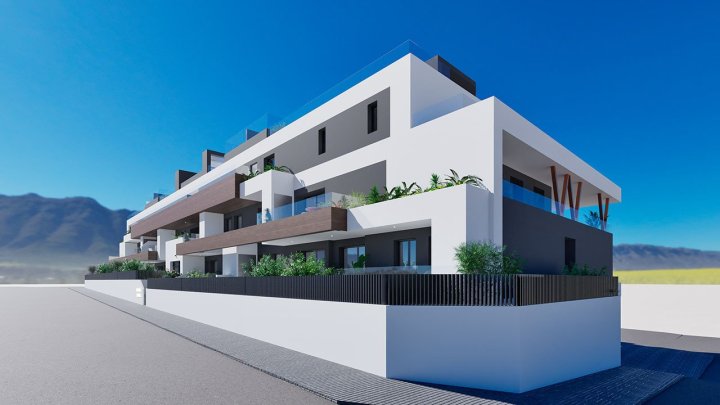 Moderne Appartements mit 3 Schlafzimmern, 2 Bädern, Einbauküchen mit Elektrogeräten und Gemeinschaftspool