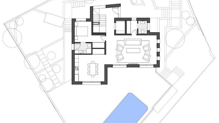 Exquisites Haus mit Pool, Meerblick und Aufzug