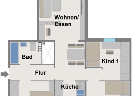 Schematischer Grundriss EST 15