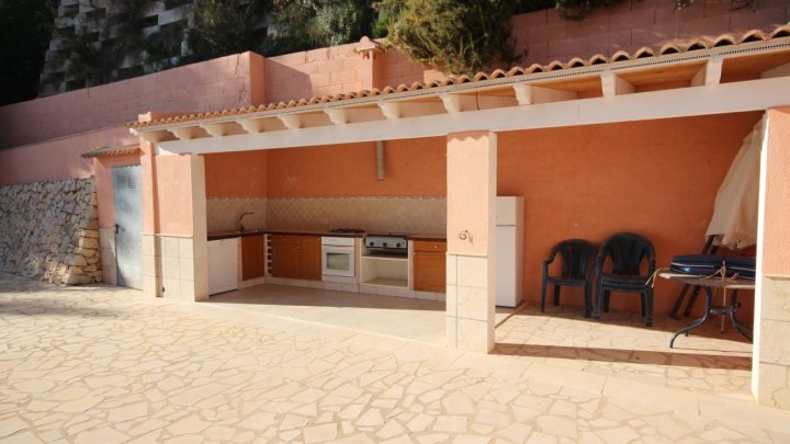 Schöne und sehr geräumige Villa, mit weitem Blick auf Calpe und den berühmten Ifach-Felsen