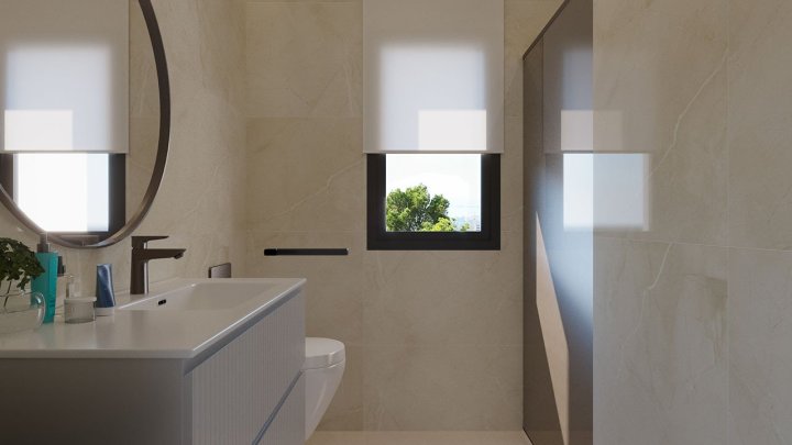 Exklusive Villen mit 3 Schlafzimmern, 3 Bädern, Privatpool, Keller/Garage und Meerblick