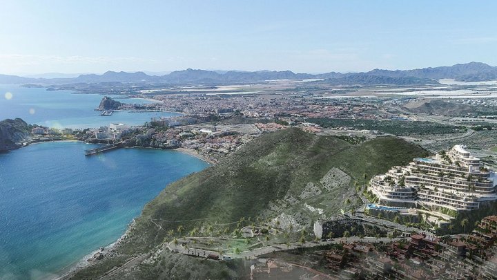 Fantastische Wohnungen mit 3 Schlafzimmern, 2 - 3 Badezimmern, Klimaanlage, Tiefgaragenstellplatz, Gemeinschaftspool und Meerblick