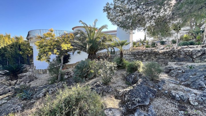 Wunderschöne, ebenerdige Villa am Monte Pego mit Meerblick und BBQ etc.