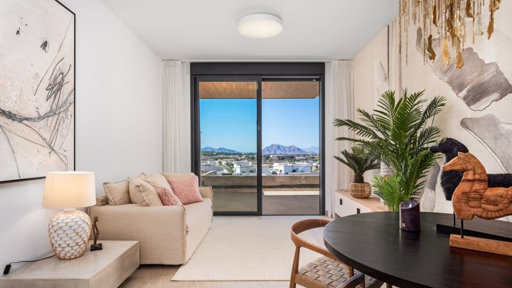 Appartements mit 4 Schlafzimmern, 2 Bädern, Einbauküchen mit Elektrogeräten und Gemeinschaftspool