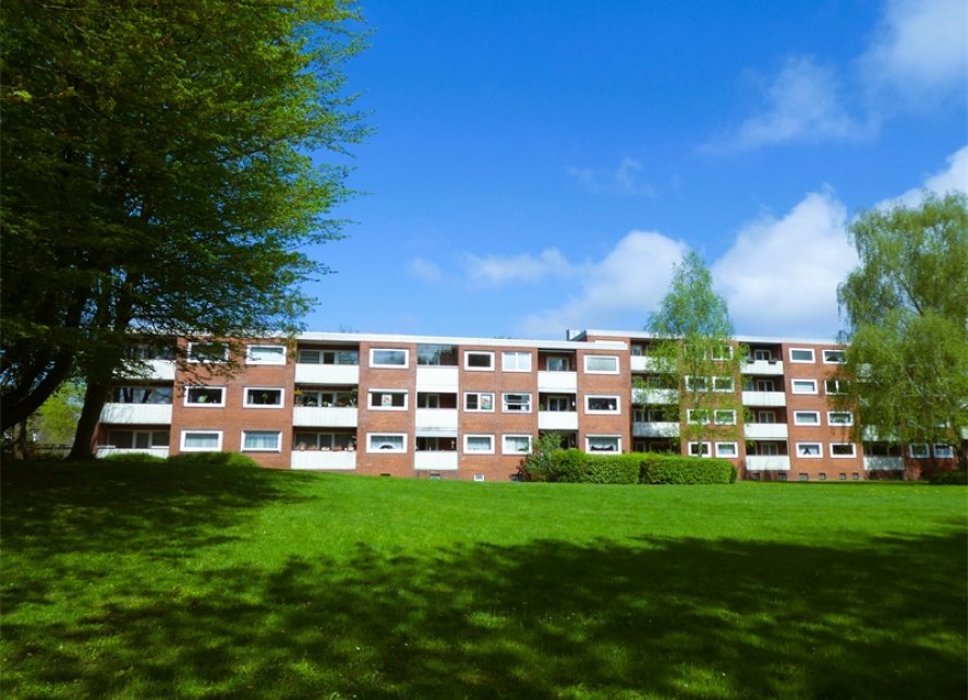 Haus Balkonseite