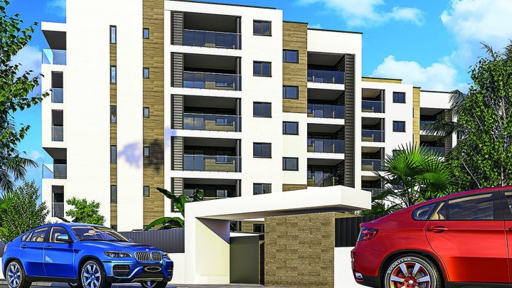 Appartements mit 3 Schlafzimmern und 2 Bädern in abgeschlossener Anlage mit Gemeinschaftspools nur 600 m vom Strand