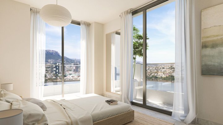 Fantastische Penthouse-Wohnungen mit 3 Schlafzimmern, 3 Badezimmern, Klimaanlage, Tiefgaragenstellplatz, Gemeinschaftspool und Meerblick