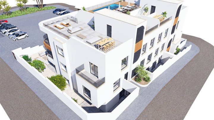 Appartements mit 3 Schlafzimmern, 2 Bädern, Tiefgaragenstellplatz und Gemeinschaftspool
