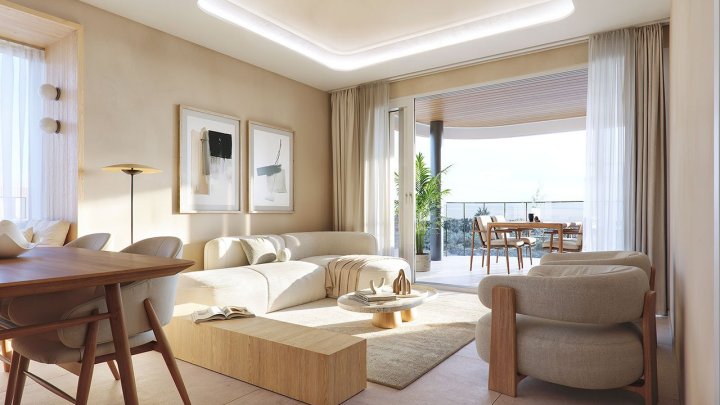 Penthouse-Wohnungen mit 3 Schlafzimmern, 2 Bädern, Dachterrasse, Tiefgaragenstellplatz und Gemeinschaftspool