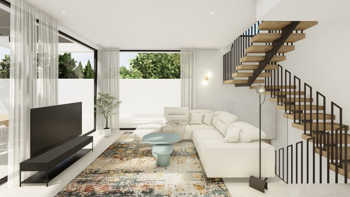 Fantastische und großzügige Villen mit 4 Schlafzimmern, 4 Bädern, Gäste-WC, Garage, Privatpool und Meerblick