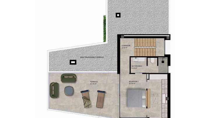 Fantastische und großzügige Villen mit 4 Schlafzimmern, 4 Bädern, Gäste-WC, Garage, Privatpool und Meerblick