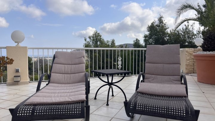 Exklusive Villa mit traumhaftem Meer- und Golfblick in La Sella