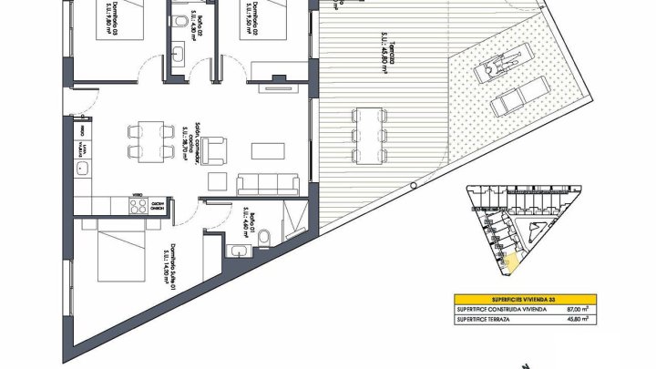 Erdgeschoss-Wohnungen mit 3 Schlafzimmern, 2 Bädern, Kfz-Stellplatz und Gemeinschaftspool