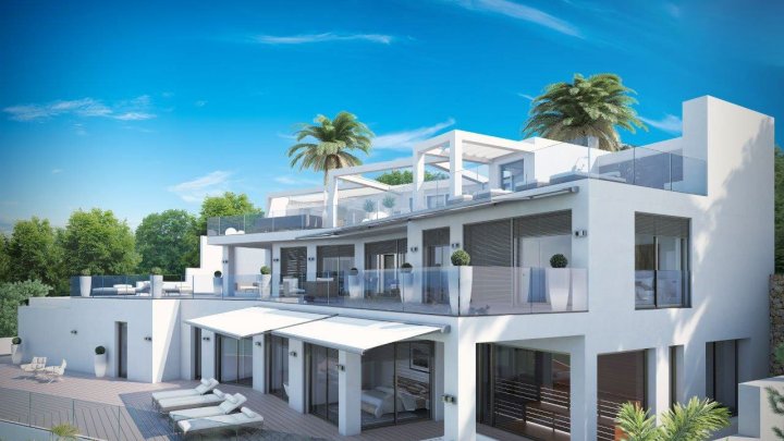 Luxusvilla mit gigantischer Aussicht von Benitachell bis Calpe