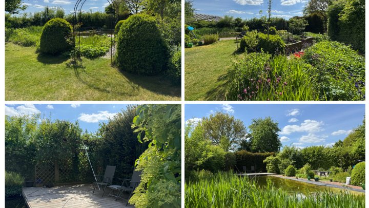 Ehemalige Dorfschule mit historischem Flair, modernem Wohnkomfort und parkähnliche