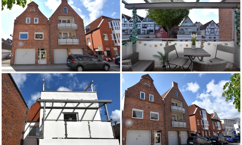 Maritimes Wohnglück in TRAVEMÜNDE 3 Zi ETW inkl. Einrichtung aus 2024 + Balkon - OTTO STÖBEN GmbH