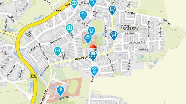 2,5-ZW im Trögelsbyer Weg 47 in Flensburg zu vermieten! OTTO STÖBEN GmbH