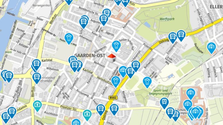 2-ZW in der Stoschstr. 10 in Kiel zu vermieten - OTTO STÖBEN GmbH