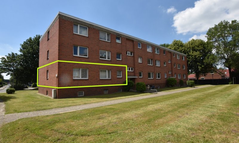 HERBST-ANGEBOT: MIETFREIE ZEIT IN BRUNSBÜTTEL Renovierte 2-Zimmer-Wohnung + Balkon OTTO STÖBEN GmbH