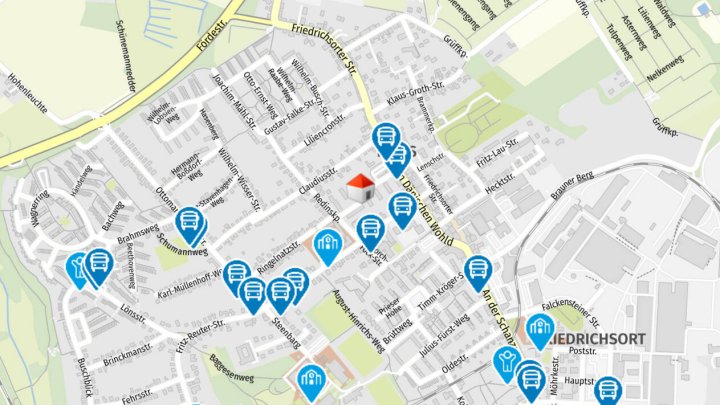 2,5-ZW in der Gudegastkoppel 5 in Kiel zu vermieten! Otto Stöben GmbH