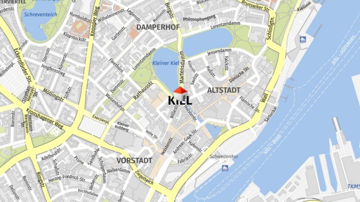 Frisch renovierte 2-ZW im Papenkamp 37 Kiel zu vermieten- Otto Stöben GmhH