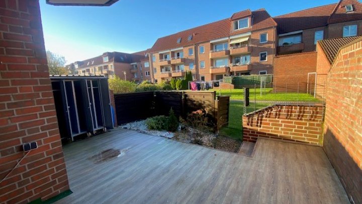 XMAS-SPEZIAL: 1 MONAT MIETFREI! Schicke Erdgeschosswohnung + Terrasse Brunsbüttel - Otto Stöben GmbH