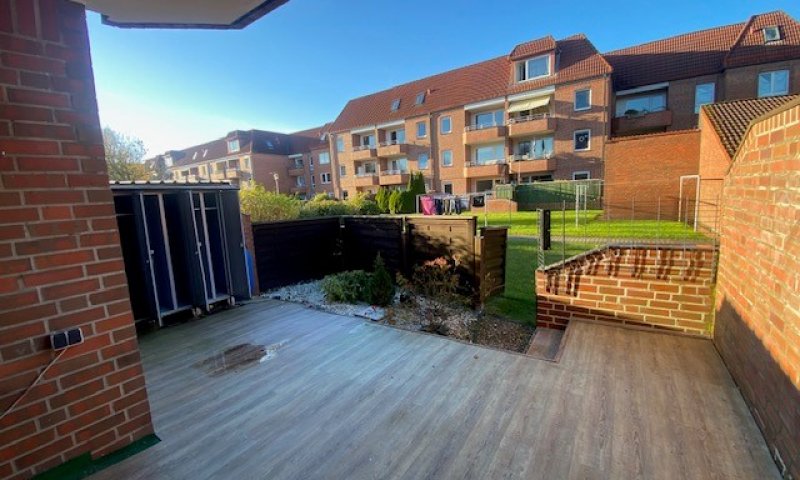 XMAS-SPEZIAL: 1 MONAT MIETFREI! Schicke Erdgeschosswohnung + Terrasse Brunsbüttel - Otto Stöben GmbH