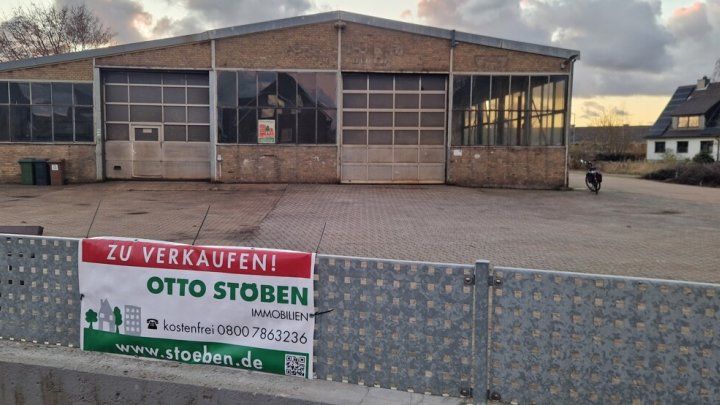 Werkhalle mit Büro und Lager im Ostseebad Schönberg – für Käufer provisionsfrei! OTTO STÖBEN!