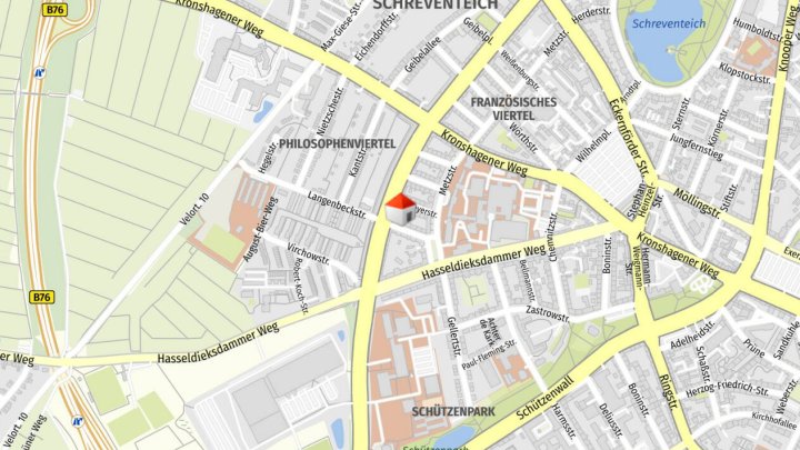 Frisch renovierte 3- ZW in der Langenbeckstr. 10 in Kiel zu vermieten! Otto Stöben GmbH