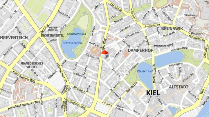 zentral gelegener Stellplatz - Fleethörn 64 in Kiel - zu vermieten! Otto Stöben GmbH