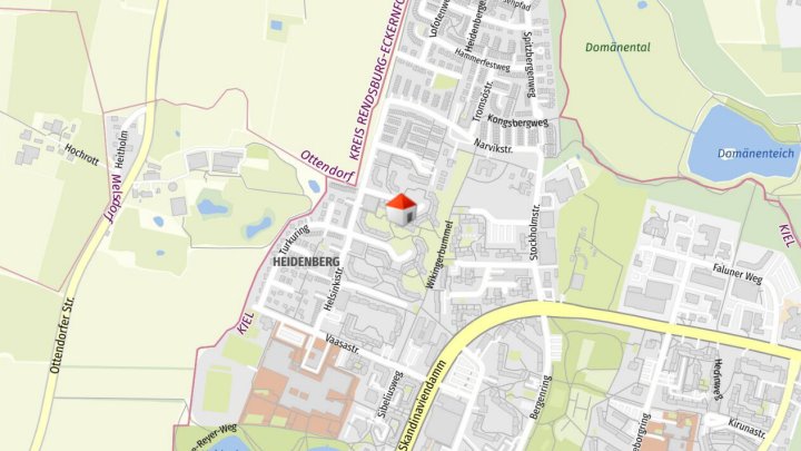 1,5 ZW in der Helsinkistr. 80 in Kiel zu vermieten! Otto Stöben GmbH