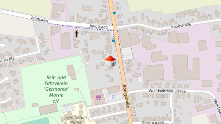 2 Zimmer Wohnung in Marne sofort bezugsfrei