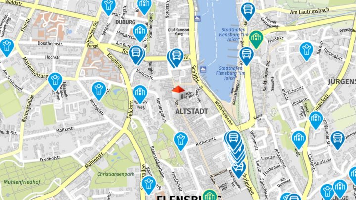 3-ZW zu vermieten: Große Str. 46 in Flensburg! OTTO STÖBEN GmbH