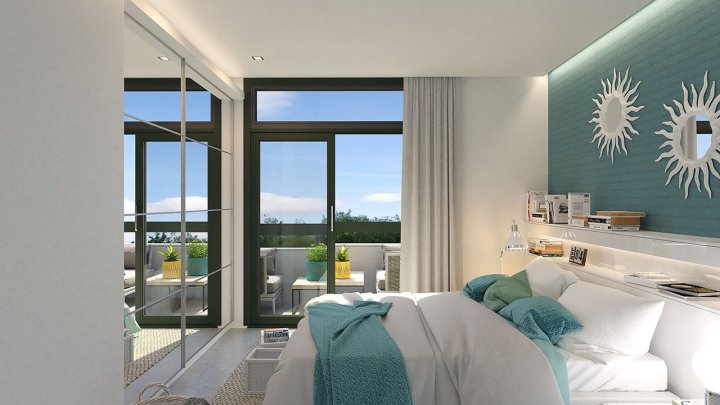 Großzügige Doppelhaushälften in modernem Design mit 3 Schlafzimmern und Privatpool