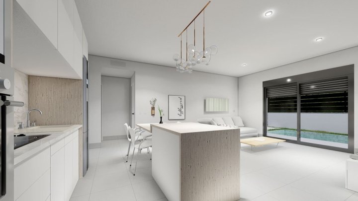 Moderne Villen mit 3 Schlafzimmern, 3 Bädern, Dachterrasse und Privatpool